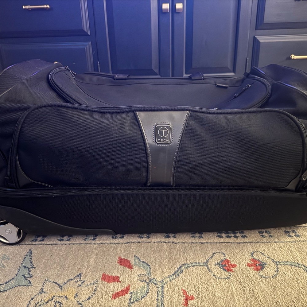 COPY - Tumi Black Rolling Duffel Travel Bag / Suitcase